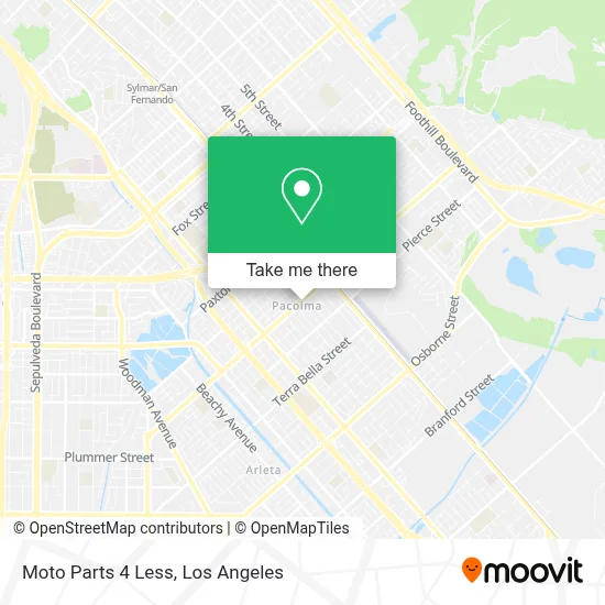 Moto Parts 4 Less map