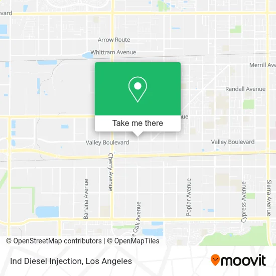 Ind Diesel Injection map