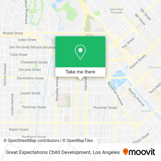 Great Expectations Child Development map