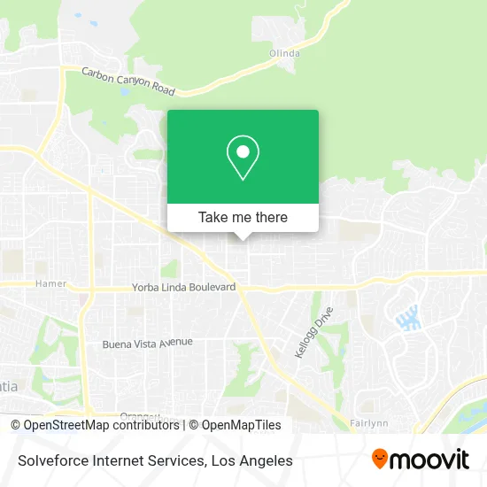 Solveforce Internet Services map
