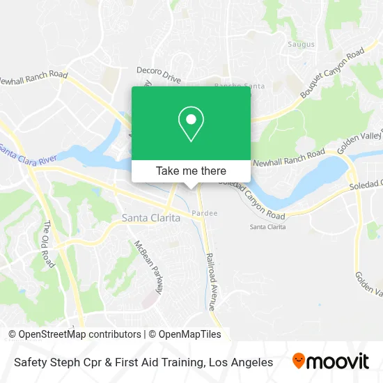 Safety Steph Cpr & First Aid Training map