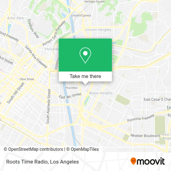 Roots Time Radio map