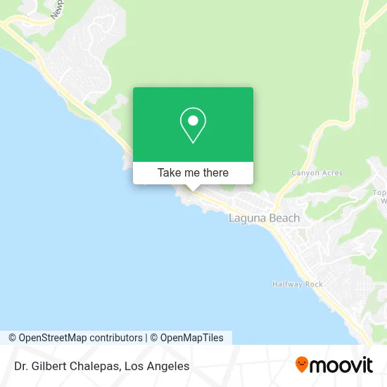 Dr. Gilbert Chalepas map