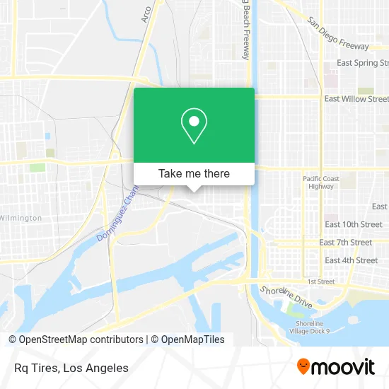 Rq Tires map