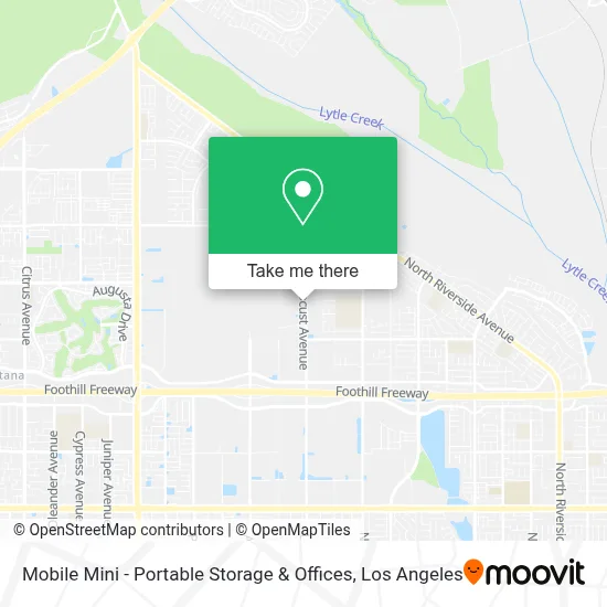 Mobile Mini - Portable Storage & Offices map