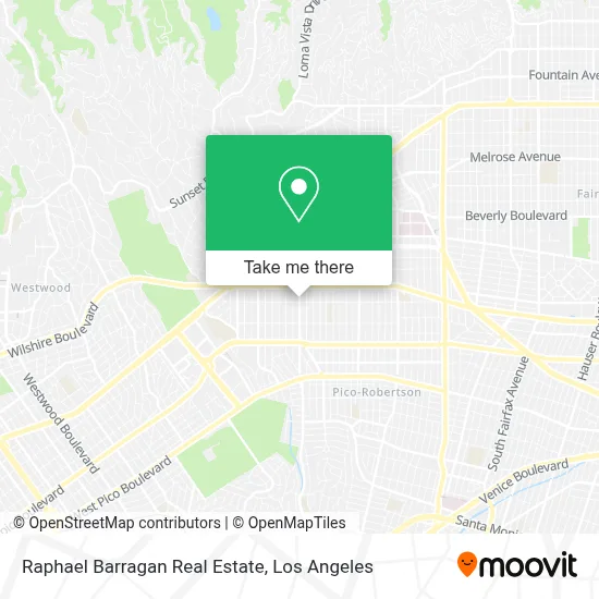 Raphael Barragan Real Estate map