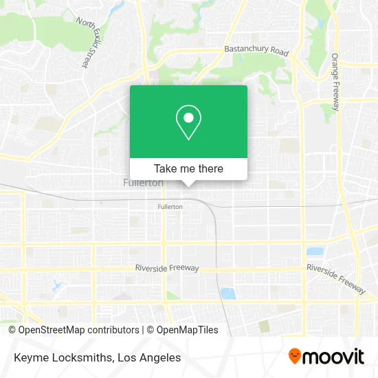 Keyme Locksmiths map