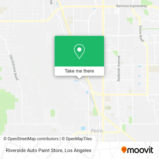 Riverside Auto Paint Store map