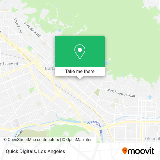 Quick Digitals map