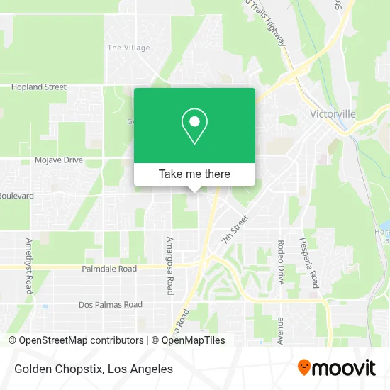 Golden Chopstix map