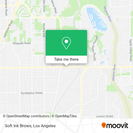 Soft Ink Brows map