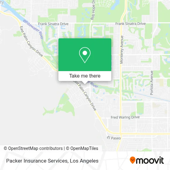 Packer Insurance Services map