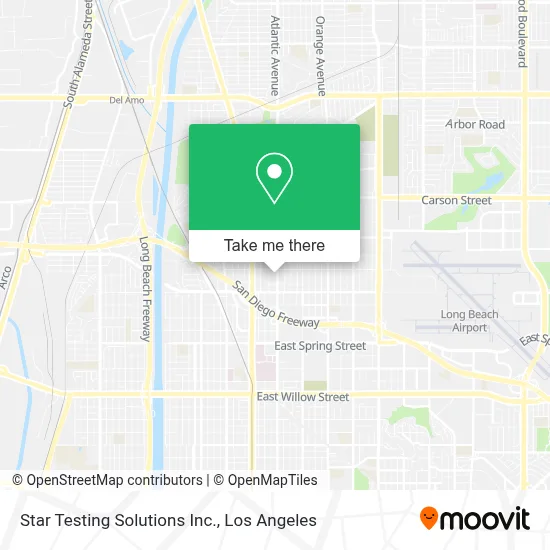 Star Testing Solutions Inc. map