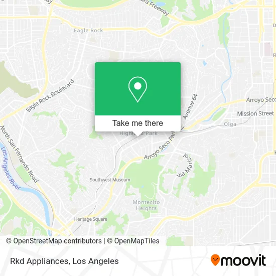 Rkd Appliances map
