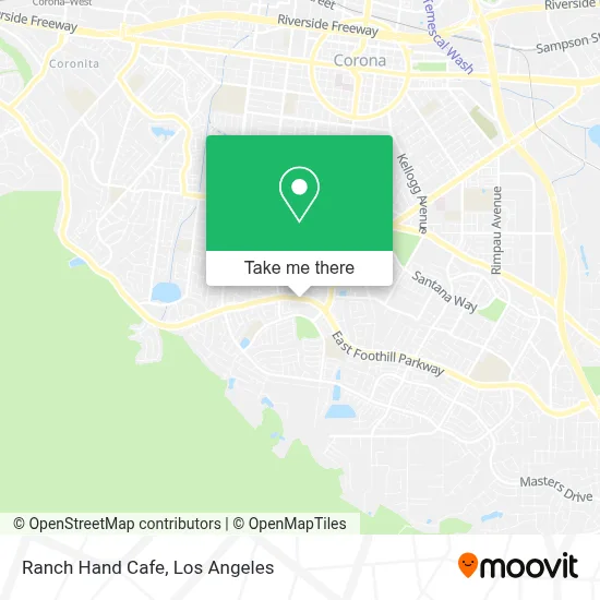 Ranch Hand Cafe map