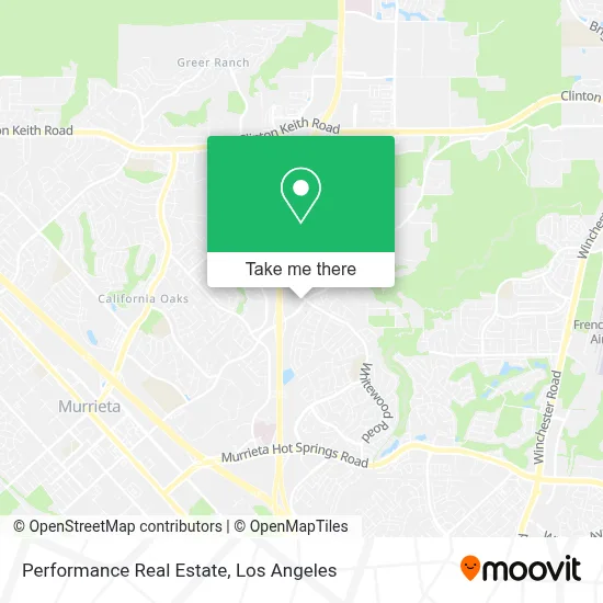 Performance Real Estate map