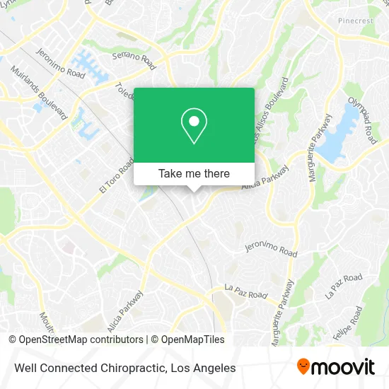 Well Connected Chiropractic map