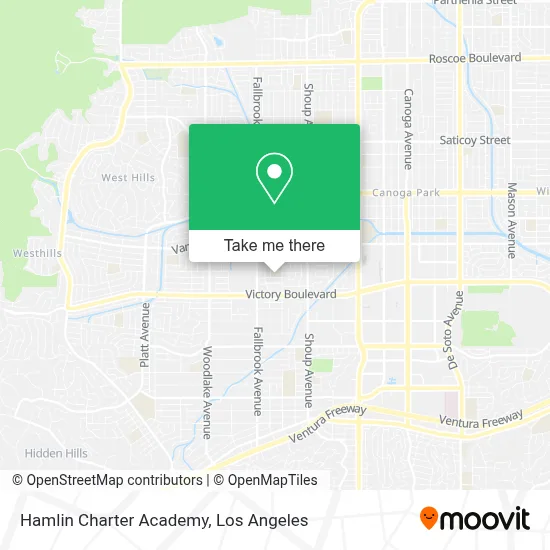 Hamlin Charter Academy map
