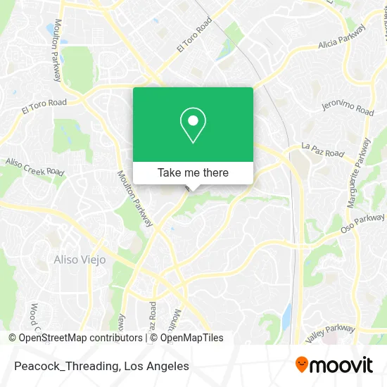 Peacock_Threading map