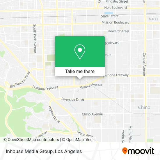 Inhouse Media Group map