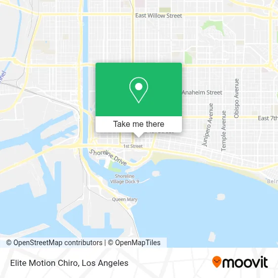 Elite Motion Chiro map