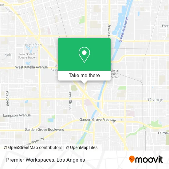 Premier Workspaces map