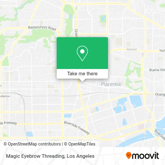 Magic Eyebrow Threading map