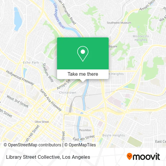 Library Street Collective map