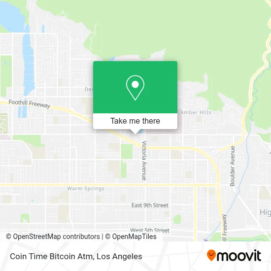 Coin Time Bitcoin Atm map