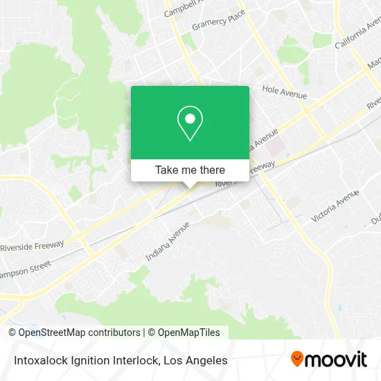 Intoxalock Ignition Interlock map