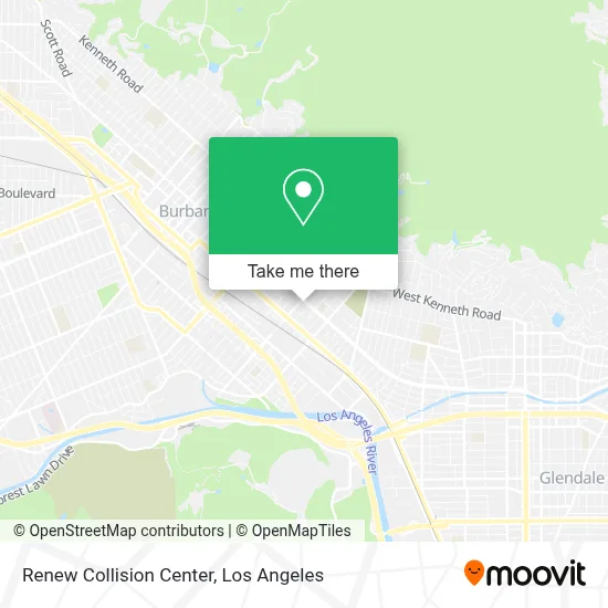 Renew Collision Center map