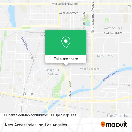Next Accessories Inc map