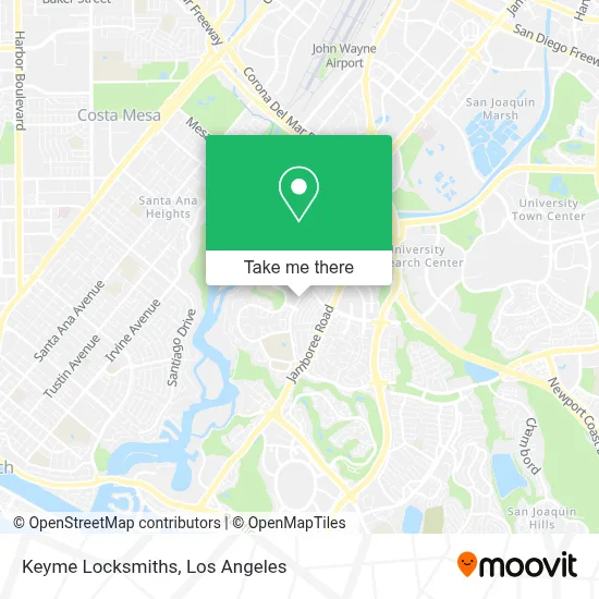 Keyme Locksmiths map