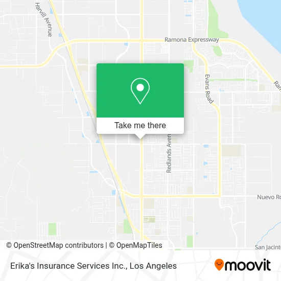 Erika's Insurance Services Inc. map
