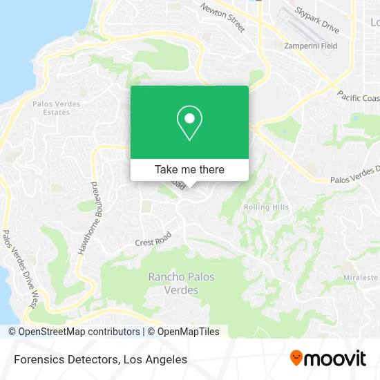 Forensics Detectors map