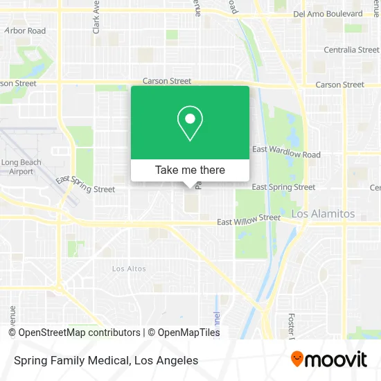 Spring Family Medical map