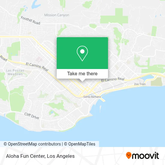 Aloha Fun Center map