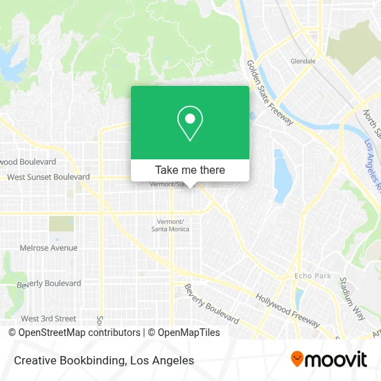 Creative Bookbinding map