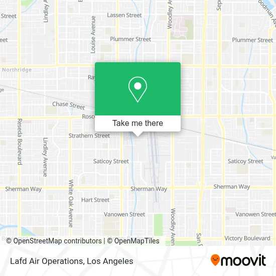 Lafd Air Operations map