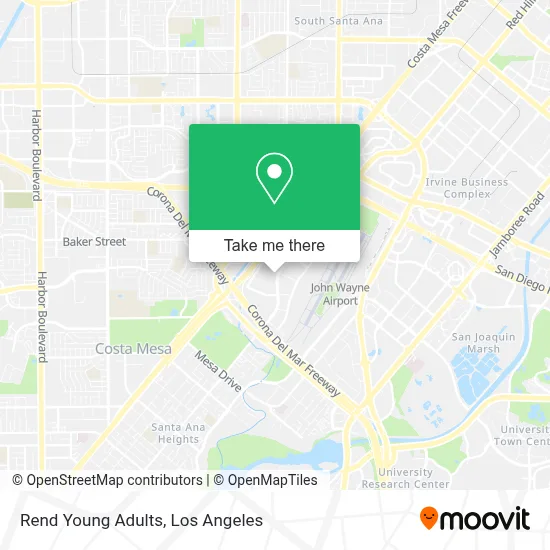Rend Young Adults map
