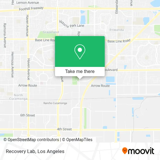 Recovery Lab map