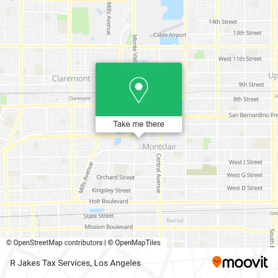 R Jakes Tax Services map