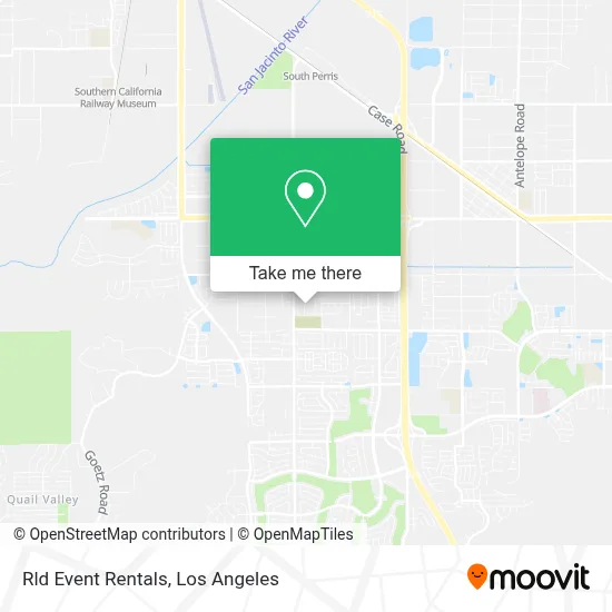 Rld Event Rentals map