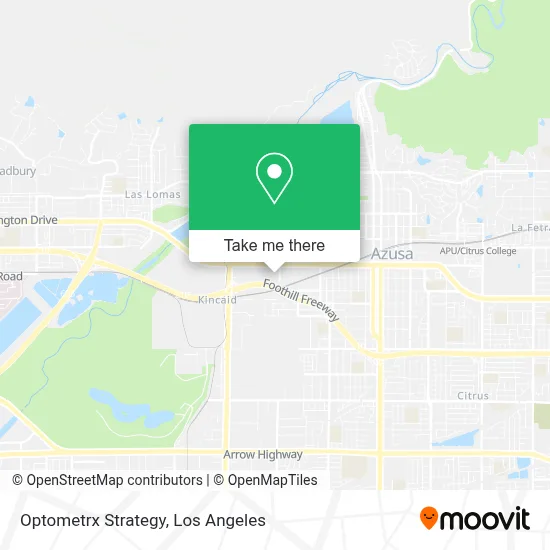 Optometrx Strategy map