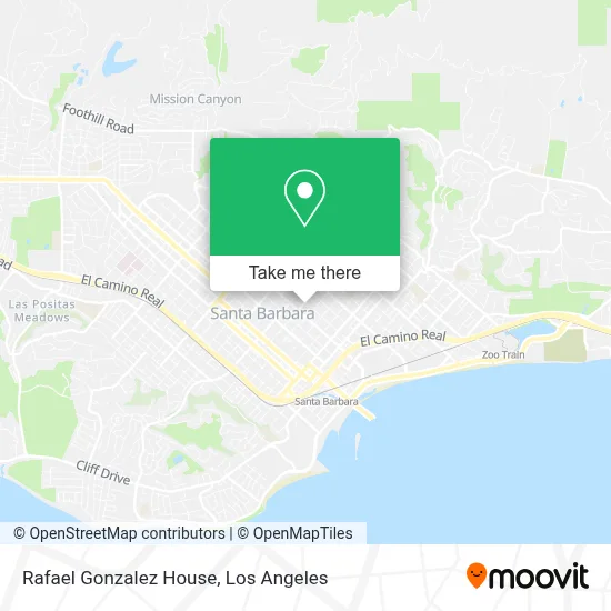 Rafael Gonzalez House map