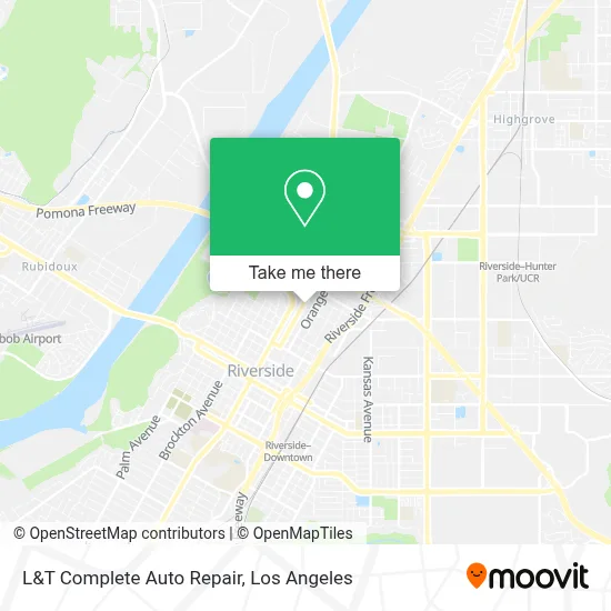 L&T Complete Auto Repair map