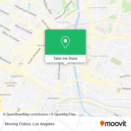 Moving Colour map