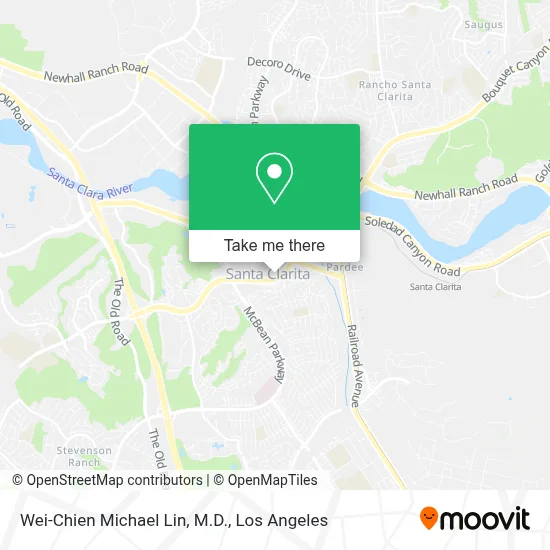 Wei-Chien Michael Lin, M.D. map