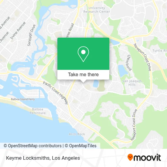 Keyme Locksmiths map