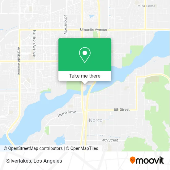Silverlakes map